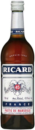 Ricard 45 Pastis de Marseilles Aperitif Anis Liqueur 700ml